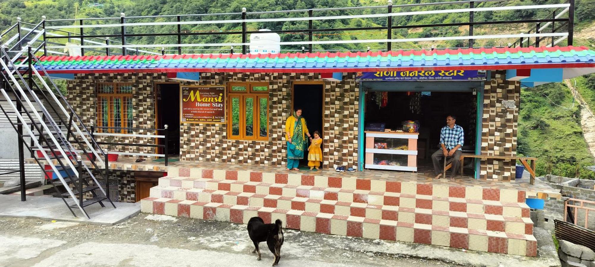Mansi Home Stay Urgam Exterior foto